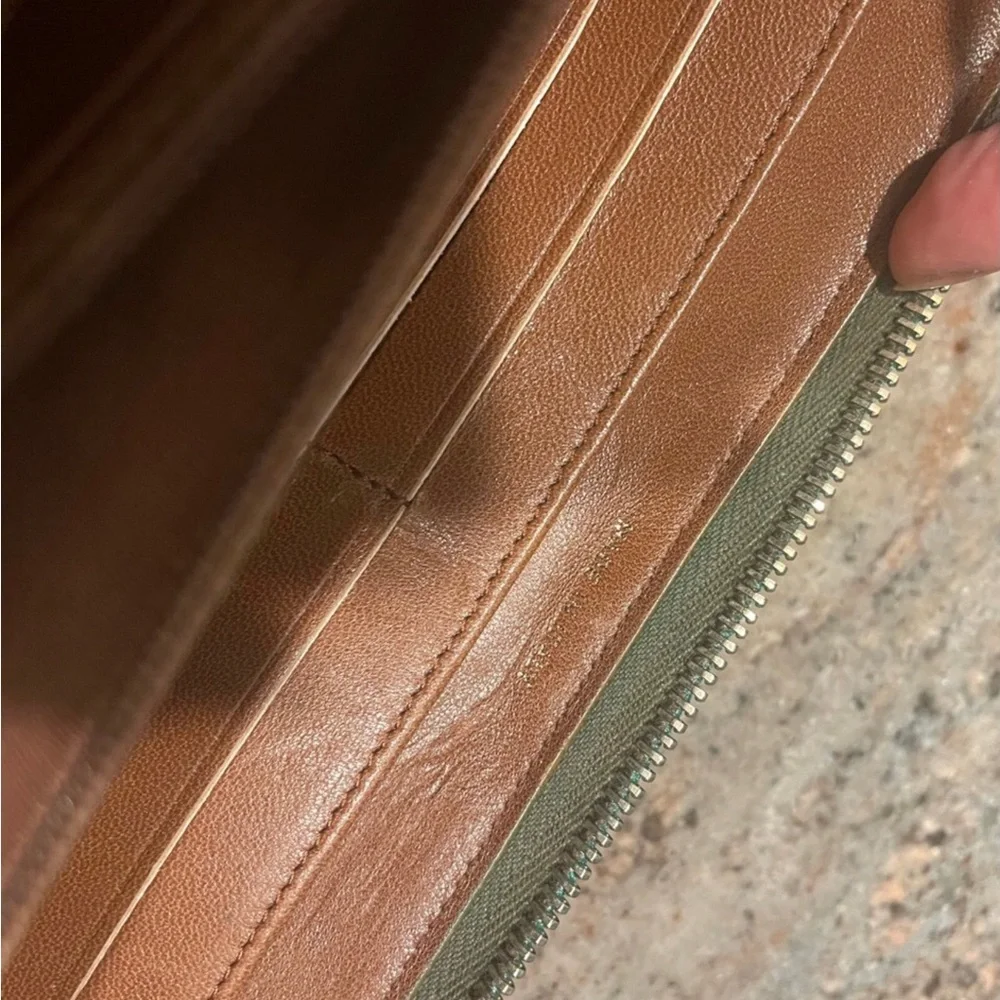 CHANEL Emerald Green Large wallet